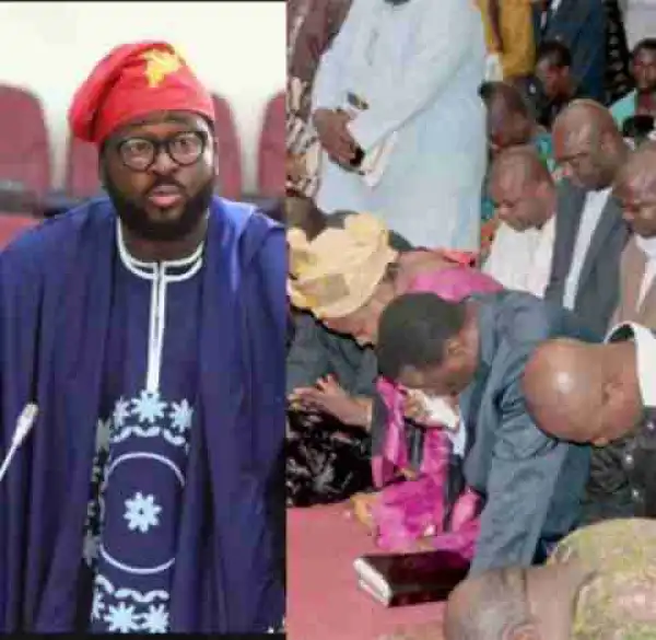 Desmond Elliot Slammed For Telling Nigerians To Pray Against Calamities